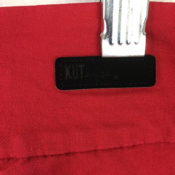 Kut from the Kloth Red Crop Trouser size 10 - Picture 4 of 8